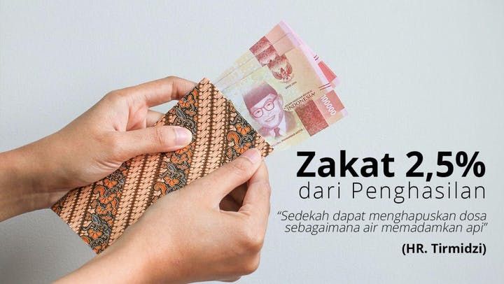 Zakat Penghasilan ini cara hitung zakat penghasilan